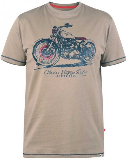 D555 RAMSGATE Printed T-Shirt - Camisetas - Camisetas - 2XL-14XL