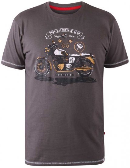 D555 BEXLEYHEATH Motorcycle Club T-Shirt - Camisetas - Camisetas - 2XL-14XL