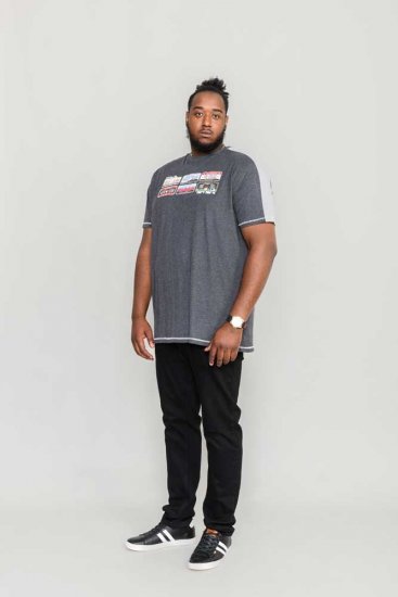 D555 SOHO American Number Plate T-Shirt - Camisetas - Camisetas - 2XL-14XL