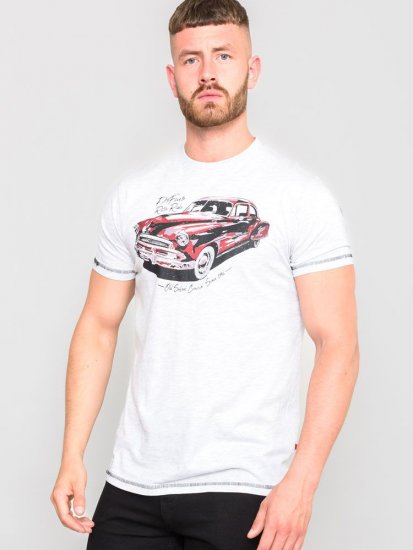 D555 LOUGHTON Old School Car T-Shirt - Camisetas - Camisetas - 2XL-14XL