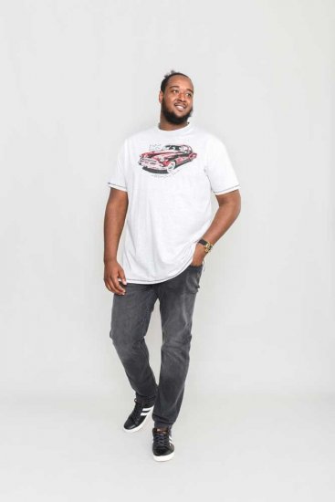 D555 LOUGHTON Old School Car T-Shirt - Camisetas - Camisetas - 2XL-14XL