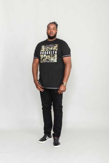 D555 BRICKET Camo Brooklyn T-Shirt - Camisetas - Camisetas - 2XL-14XL