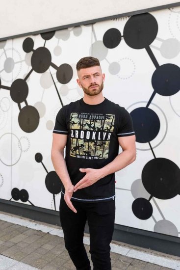 D555 BRICKET Camo Brooklyn T-Shirt - Camisetas - Camisetas - 2XL-14XL
