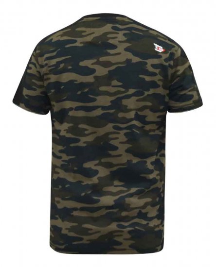 D555 Sullivan Ao Camo T-Shirt With Chest Print - Camisetas - Camisetas - 2XL-14XL