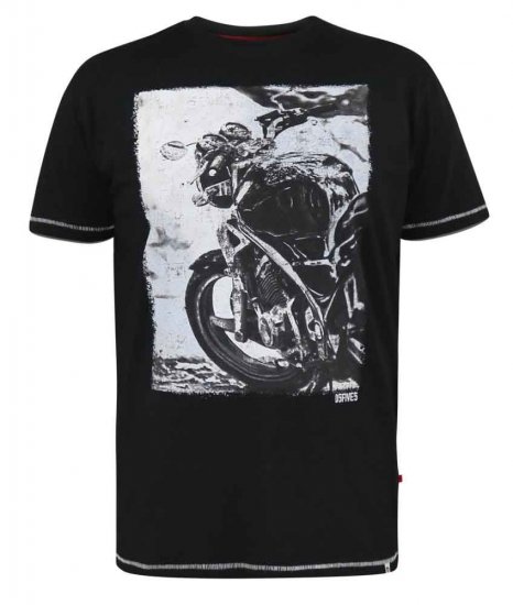 D555 Pinewood Photographic Bike Printed T-Shirt - Camisetas - Camisetas - 2XL-14XL