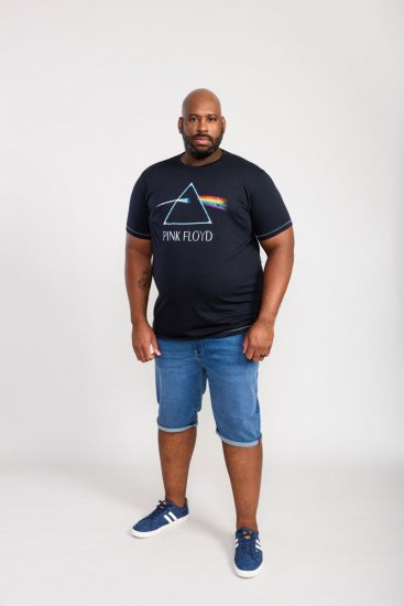 D555 Eclipse Official Pink Floyd Printed Crew Neck T-Shirt - Camisetas - Camisetas - 2XL-14XL