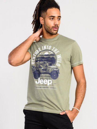 D555 Hibbert Official Jeep Printed T-Shirt - Camisetas - Camisetas - 2XL-14XL
