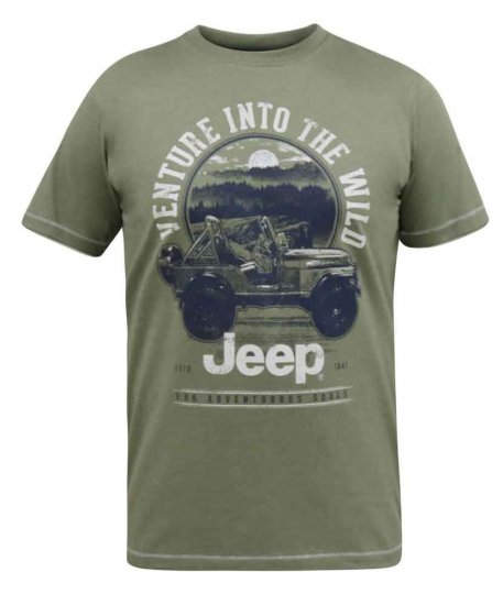 D555 Hibbert Official Jeep Printed T-Shirt - Camisetas - Camisetas - 2XL-14XL
