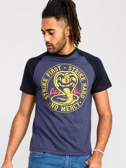 D555 Steeple Official Cobra Kai Printed T-Shirt - Camisetas - Camisetas - 2XL-14XL