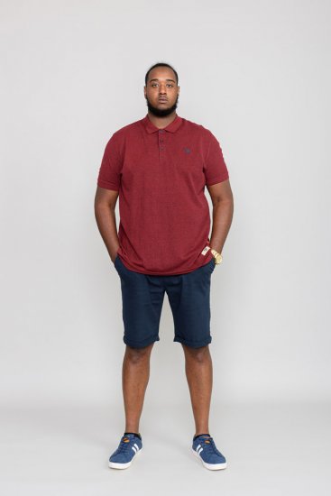 D555 WINCHESTER Red Polo Shirt - Polos - Polos 2XL-8XL