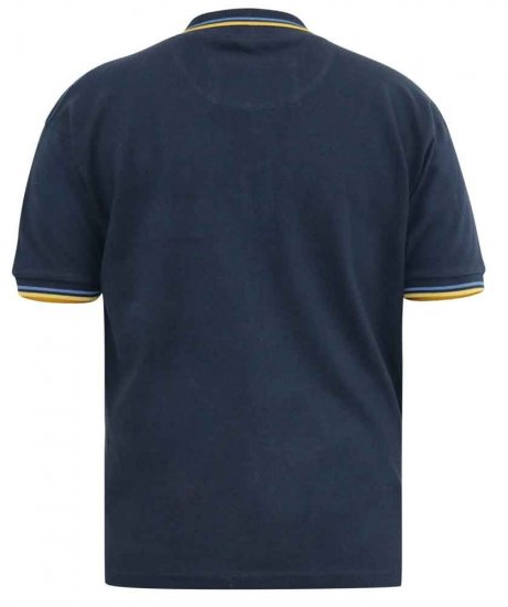 D555 Hamford Pique Polo Shirt Navy - Polos - Polos 2XL-8XL