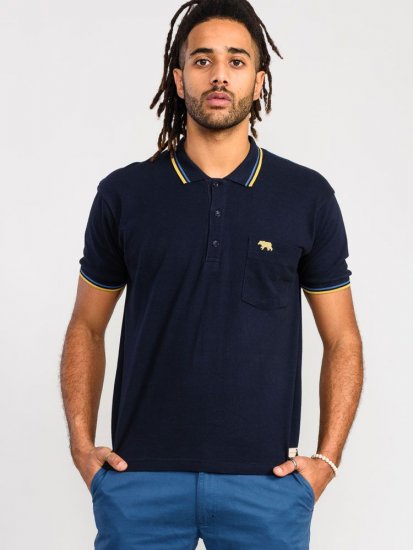 D555 Hamford Pique Polo Shirt Navy - Polos - Polos 2XL-8XL