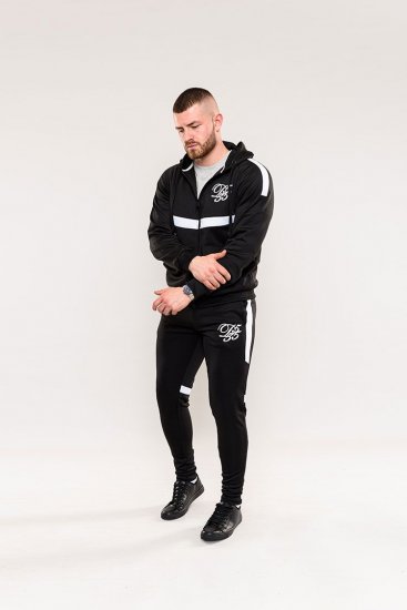 D555 Bristol Couture Zip Through Hoody Black - Sudaderas - Sudaderas 2XL-12XL