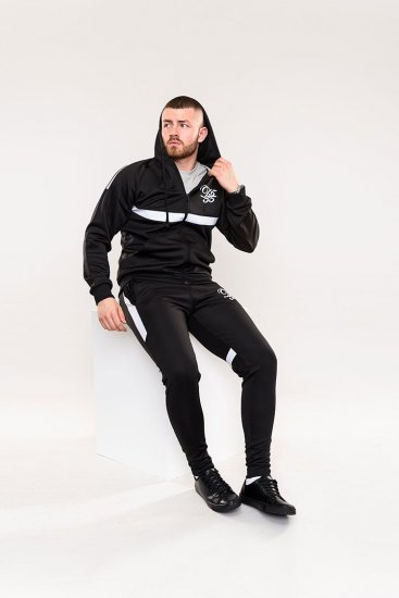 D555 Bristol Couture Zip Through Hoody Black - Sudaderas - Sudaderas 2XL-12XL