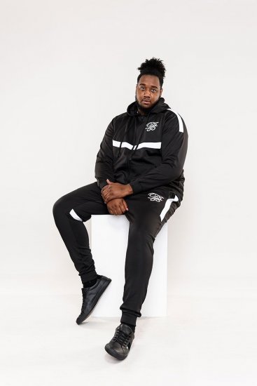 D555 Bristol Couture Zip Through Hoody Black - Sudaderas - Sudaderas 2XL-12XL