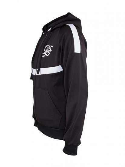 D555 Bristol Couture Zip Through Hoody Black - Sudaderas - Sudaderas 2XL-12XL