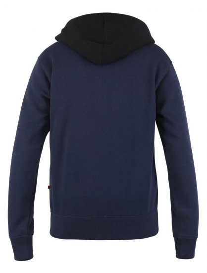 D555 Silverton Contrast Panneled Hoodie Navy - Sudaderas - Sudaderas 2XL-12XL