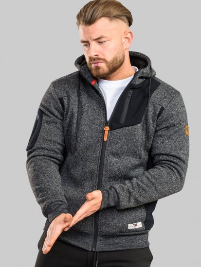 D555 Crofton Hoodie With Sherpa Lining - Sudaderas - Sudaderas 2XL-12XL