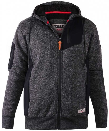 D555 Crofton Hoodie With Sherpa Lining - Sudaderas - Sudaderas 2XL-12XL