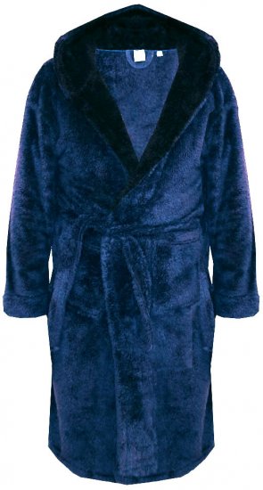 D555 Newquay Bathrobe Navy - Ropa interior - Ropa interior 2XL-8XL