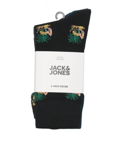 Jack & Jones Pineapple Skulls Calcetines Negro pack de 3 - Ropa interior - Ropa interior 2XL-8XL