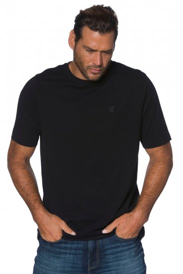 JP1880 702558 Camiseta de cuello redondo Negro - Camisetas - Camisetas - 2XL-14XL