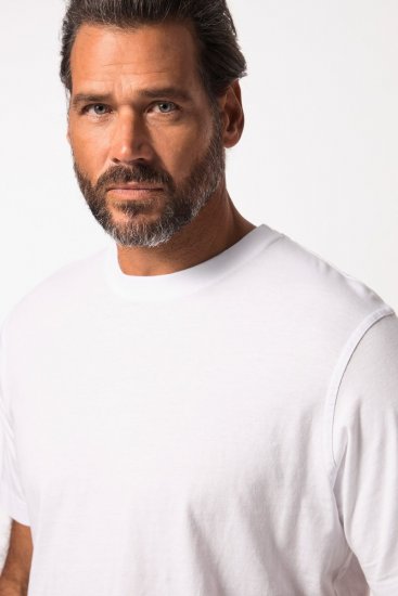JP1880 702558 Camiseta de cuello redondo Blanco - Camisetas - Camisetas - 2XL-14XL