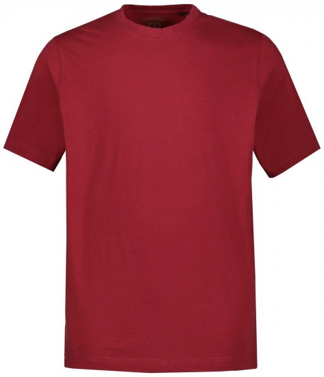 JP1880 702558 Camiseta de cuello redondo Rojo oscuro - Camisetas - Camisetas - 2XL-14XL