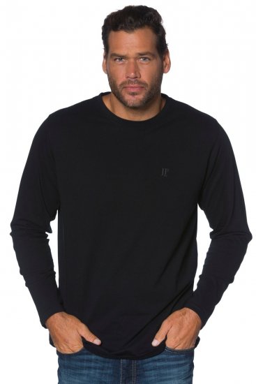 JP1880 702559 Camiseta de manga larga Negro - Camisetas - Camisetas - 2XL-14XL