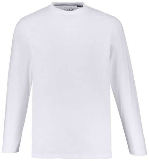 JP1880 702559 Camiseta de manga larga Blanco - Camisetas - Camisetas - 2XL-14XL