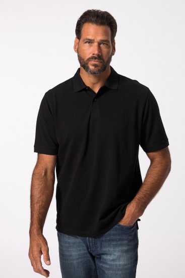 JP1880 702560 Polo de piqué de algodón Negro - Polos - Polos 2XL-8XL