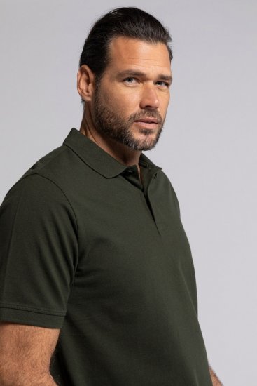 JP1880 702560 Polo Oliva oscuro - Polos - Polos 2XL-8XL