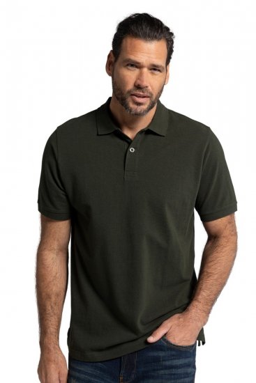 JP1880 702560 Polo Oliva oscuro - Polos - Polos 2XL-8XL