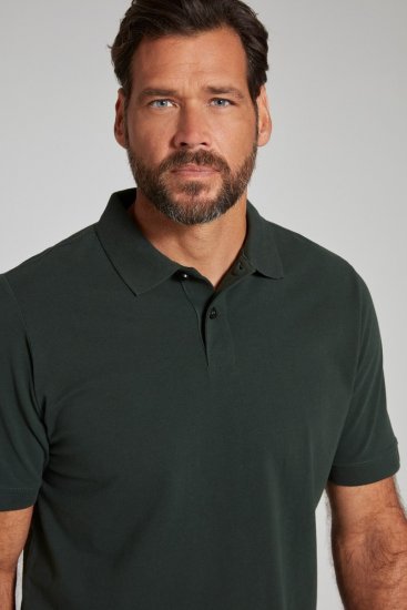 JP1880 702560 Polo Verde oscuro - Polos - Polos 2XL-8XL