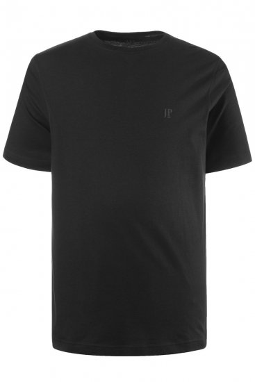 JP1880 702637 Camiseta de cuello redondo pack de 2 Negro - Camisetas - Camisetas - 2XL-14XL