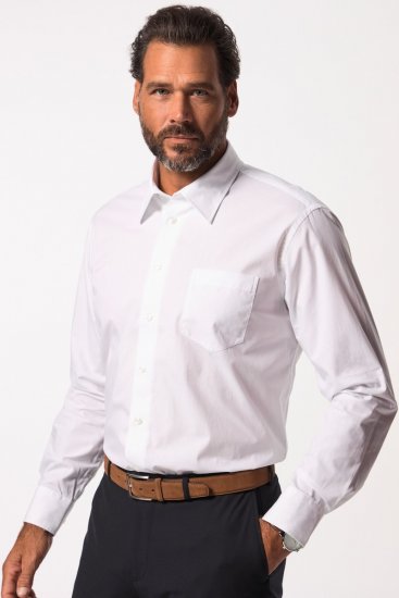 JP1880 703633 Camisa de vestir manga larga Blanco - Camisas - Camisas 2XL-10XL