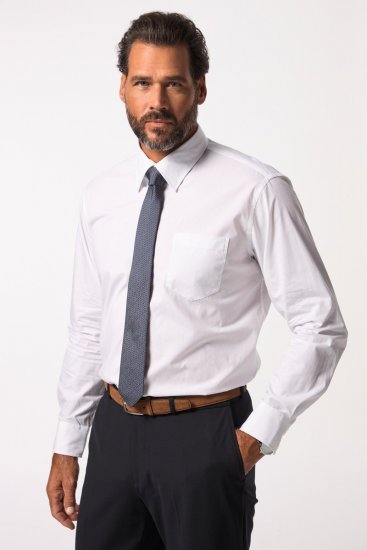 JP1880 703633 Camisa de vestir manga larga Blanco - Camisas - Camisas 2XL-10XL