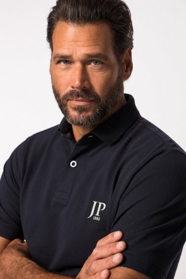 JP1880 704317 Polo pack de 2 Azul marino/Gris jaspeado - Polos - Polos 2XL-8XL