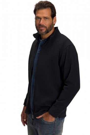 JP1880 705552 Chaqueta polar con cuello alto Negro - Ropa deportiva - Ropa Deportiva 2XL-10XL