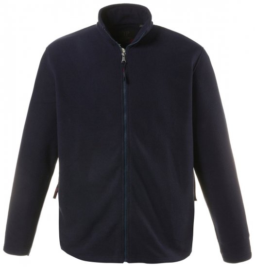 JP1880 705552 Chaqueta polar con cuello alto Azul marino TALL - TALL chaquetas - Chaquetas TALL para hombre alto