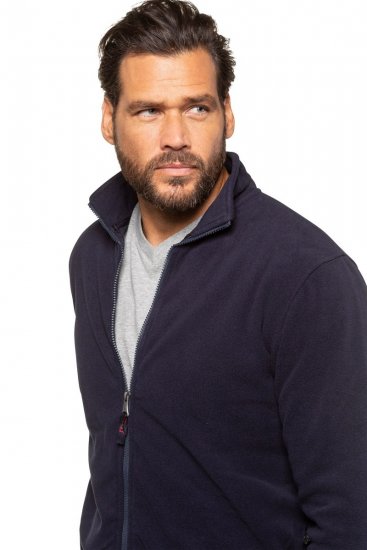 JP1880 705552 Chaqueta polar con cuello alto Azul marino - Ropa deportiva - Ropa Deportiva 2XL-10XL
