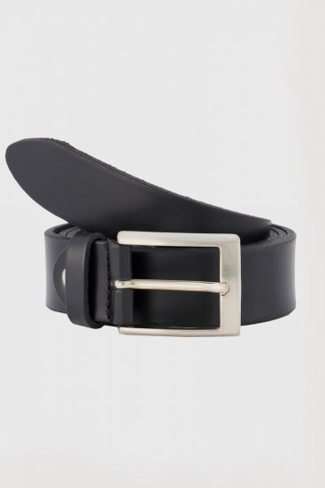 JP1880 706592 Cinturón de piel Negro - Accesorios - Accesorios para hombre