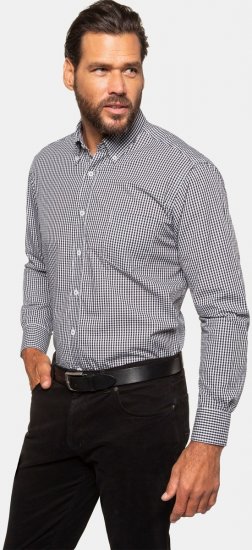 JP1880 706592 Cinturón de piel Negro - Accesorios - Accesorios para hombre