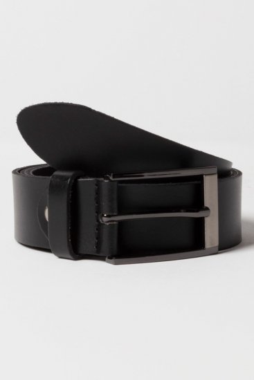 JP1880 707865 Cinturón de piel Negro - Accesorios - Accesorios para hombre