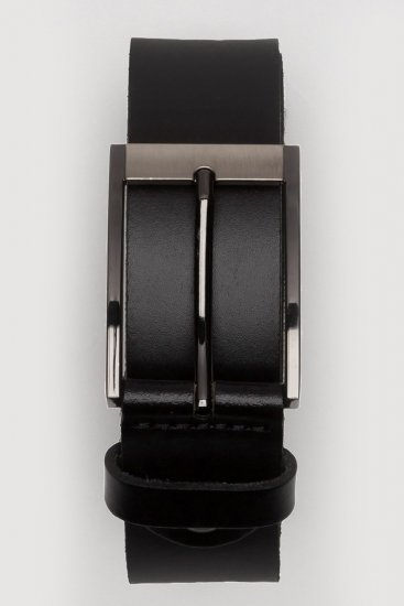 JP1880 707865 Cinturón de piel Negro - Accesorios - Accesorios para hombre