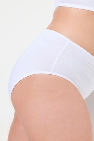 Ulla Popken 710201 Bragas pack de 5 Blanco - Bragas - 