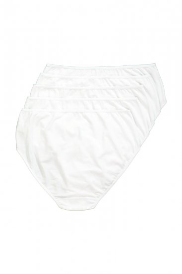 Ulla Popken 710201 Bragas pack de 5 Blanco - Bragas - 
