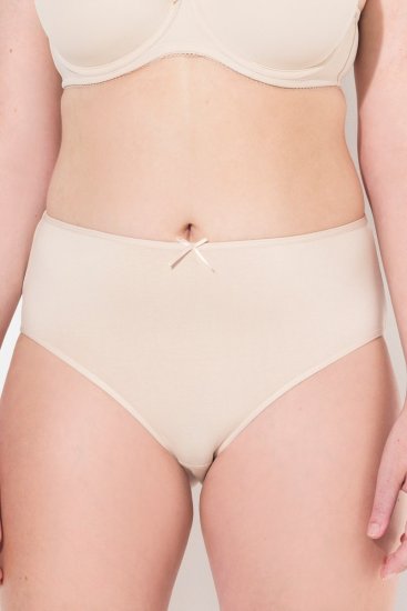Ulla Popken 710201 Bragas pack de 5 Beige - Bragas - 