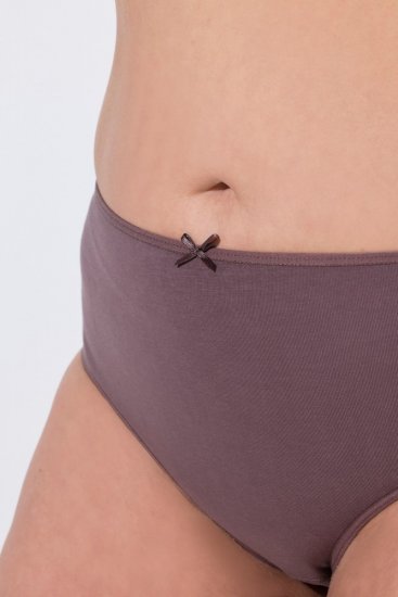Ulla Popken 710201 Bragas pack de 5 Marrón - Bragas - 