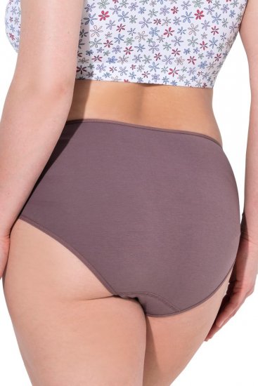 Ulla Popken 710201 Bragas pack de 5 Marrón - Bragas - 
